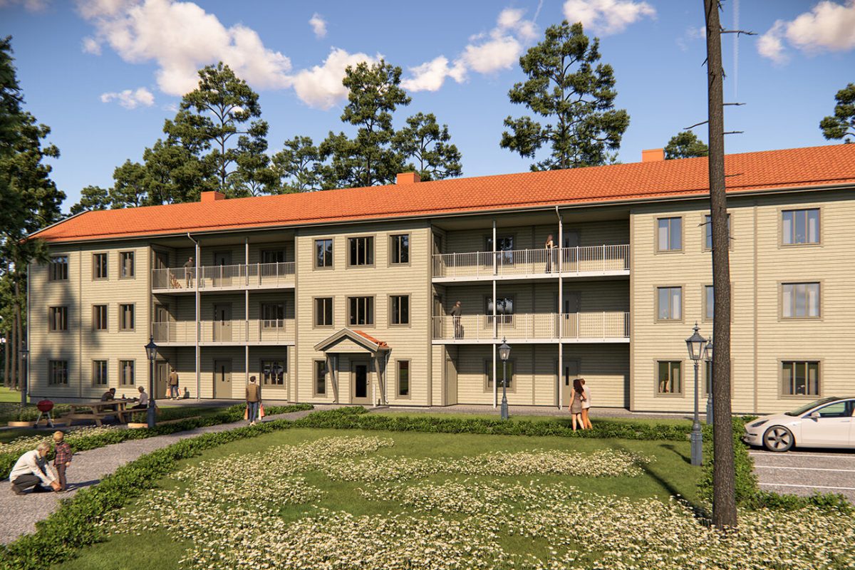 Hyresprojekt Falken Stora Hillänget Ludvika